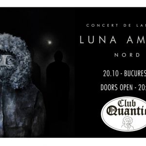 Nord: Un nou album Luna Amara se lanseaza pe 20 octombrie in Bucuresti