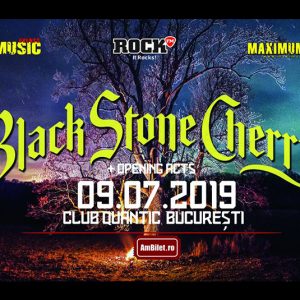 Black Stone Cherry vine in premieră in Romania!