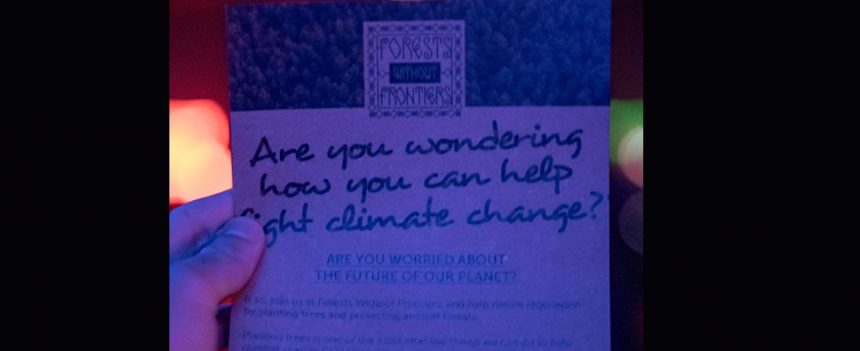 Forests Without Frontiers party & interview Forests Without Frontiers party & interview