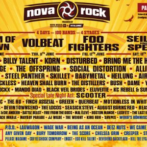 Nova Rock 2020 – Afla ce trupe urca pe scena Redbull!